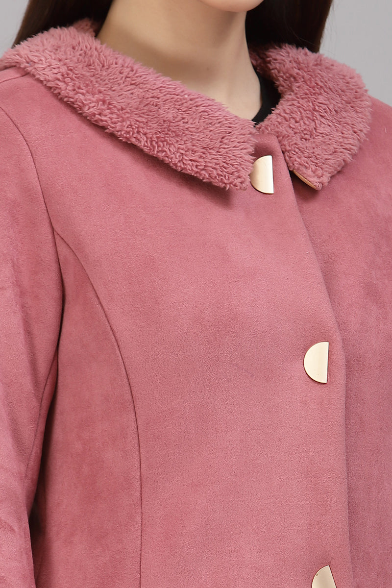 Gipsy Dusky Pink Polyester Jacket