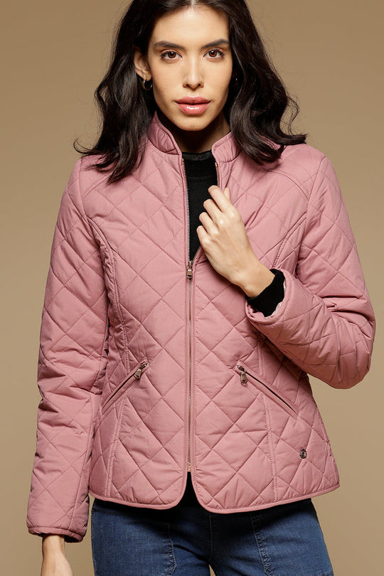 Gipsy Dusky Pink Polyester Jacket