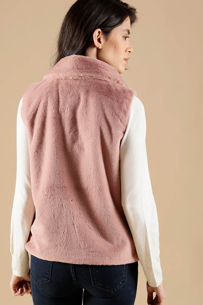 Gipsy Blush Pink Polyester Jacket