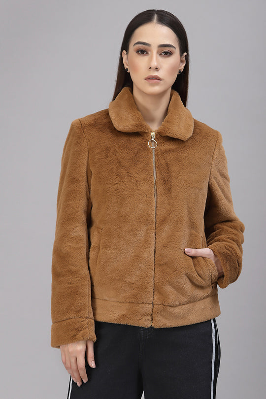 Gipsy Camel Polyester Jacket