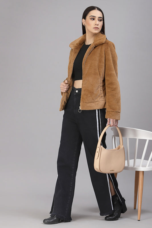 Gipsy Camel Polyester Jacket