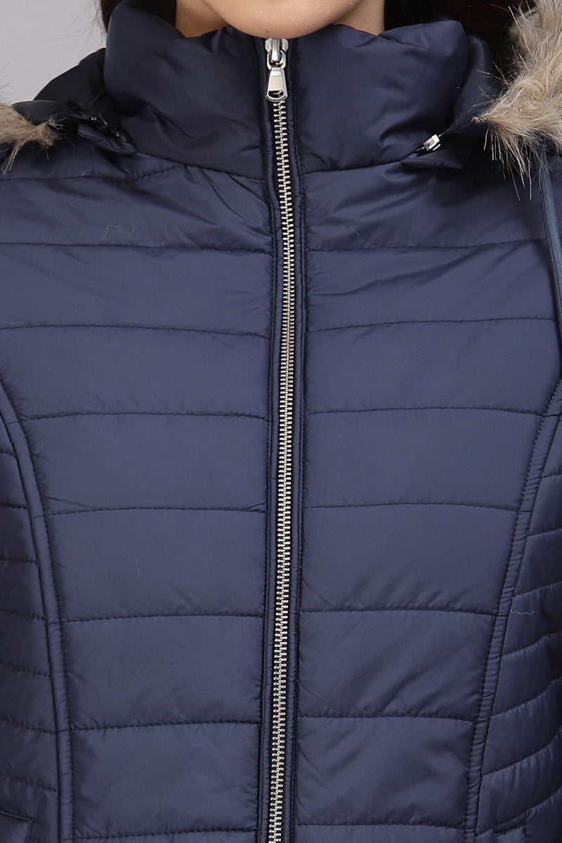 Gipsy Navy Polyester Jacket