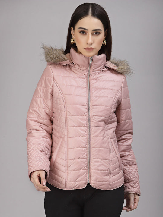 Gipsy Blush Pink Polyester Jacket