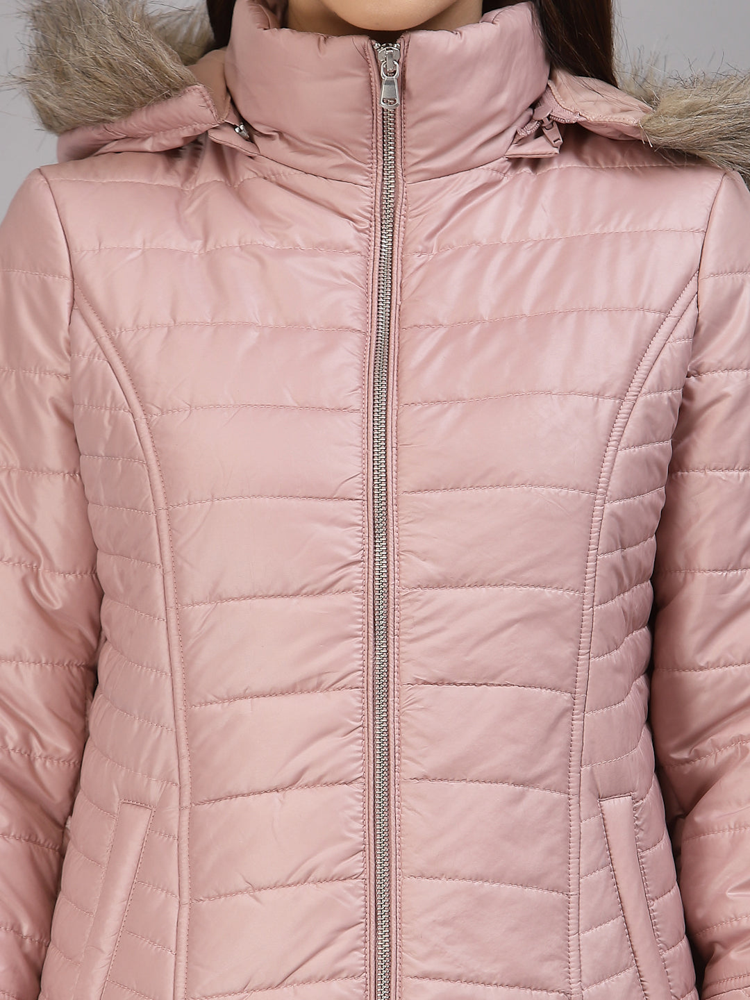 Gipsy Blush Pink Polyester Jacket