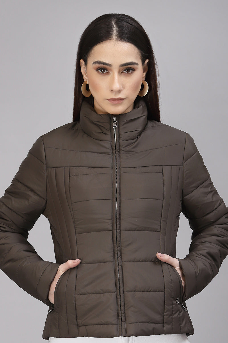 Gipsy Olive Polyester Jacket