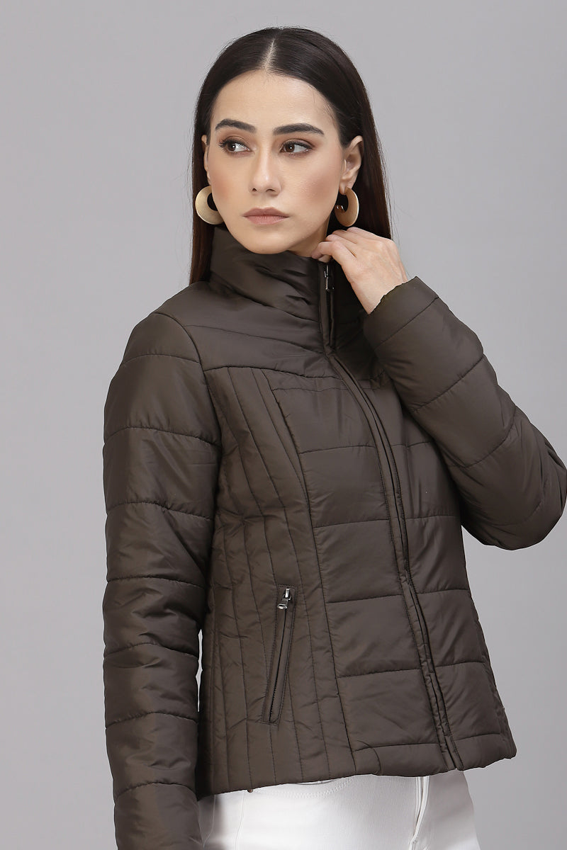 Gipsy Olive Polyester Jacket