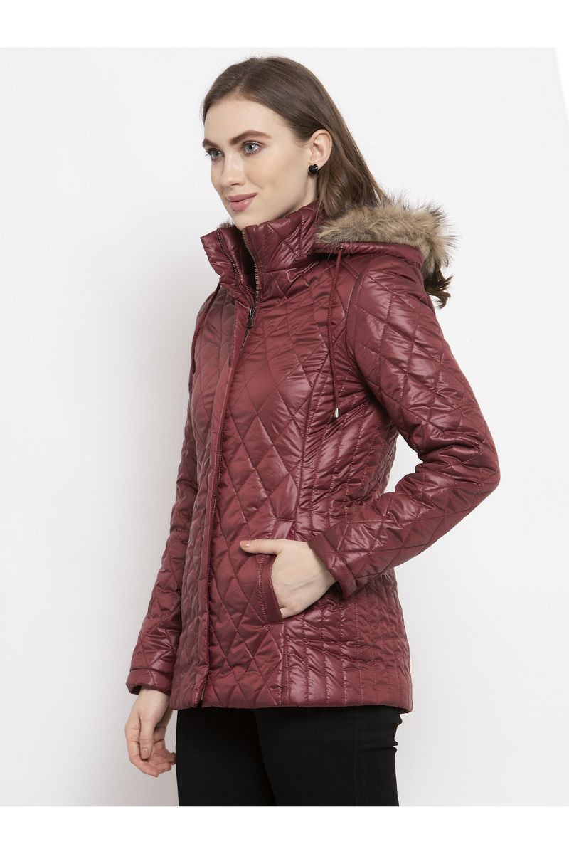 Gipsy Burnt Orange Polyester Jacket