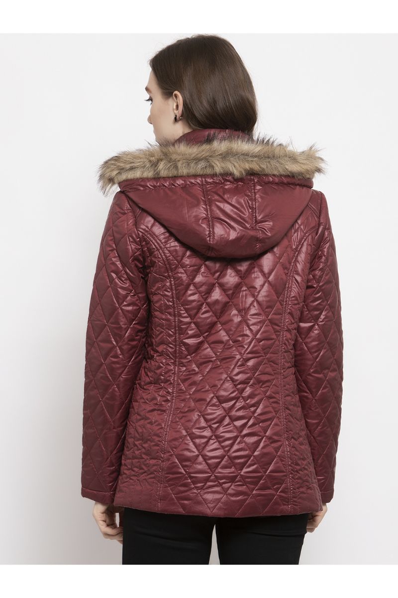 Gipsy Burnt Orange Polyester Jacket