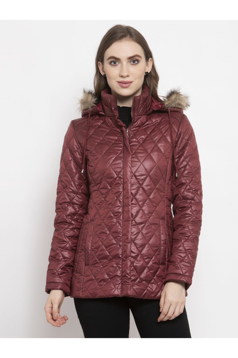 Gipsy Burnt Orange Polyester Jacket