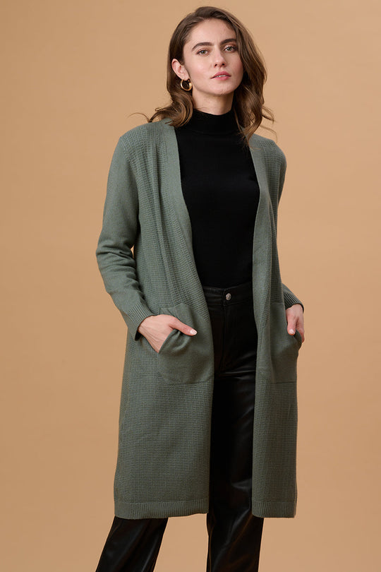 Gipsy Sage Acrylic Long Cardigan