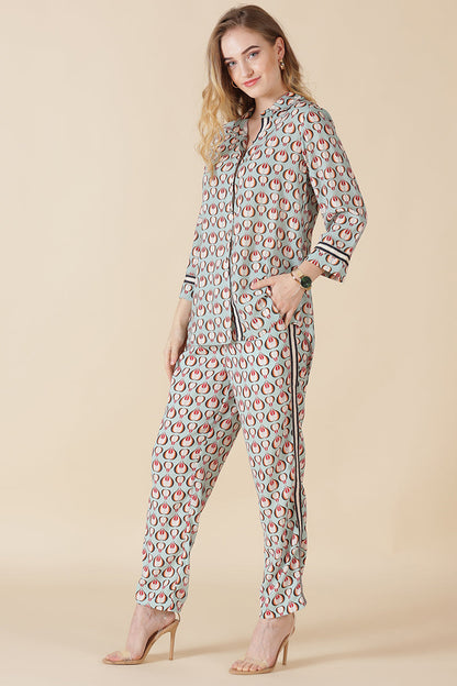 Gipsy Sage Georgette Co-Ord Top