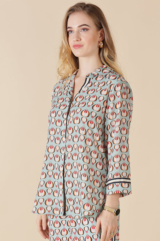 Gipsy Sage Georgette Co-Ord Top