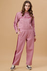Gipsy Dusky Pink Cotton Blend Co-Ord Pant