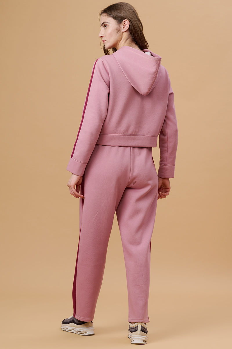 Gipsy Dusky Pink Cotton/Poly Co-Ord Pant