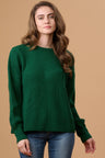 Gipsy Bottle Green Acrylic Sweater