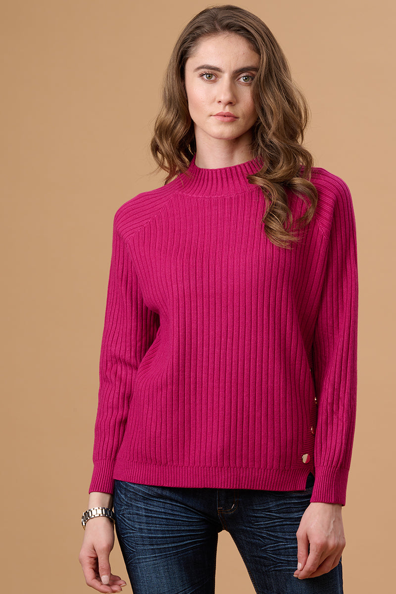 Gipsy Fuchsia Acrylic Sweater