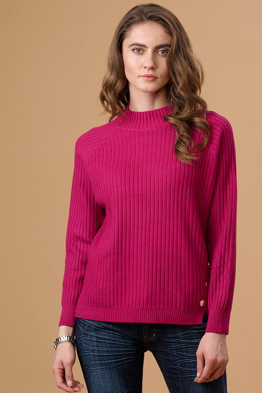 Gipsy Fuchsia Acrylic Sweater