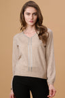 Gipsy khaki Acrylic Sweater
