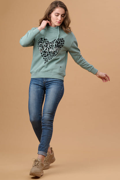 Gipsy Sage Cotton/Poly  Sweat Shirt