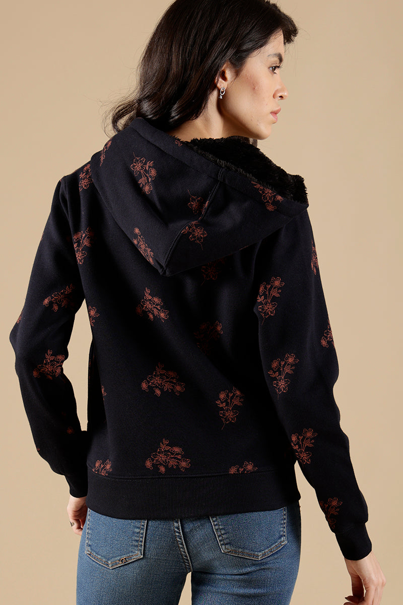 Gipsy French Navy Cotton/Poly Sweat Shirt