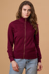 Gipsy Burgandy Cotton/Poly Sweat Shirt