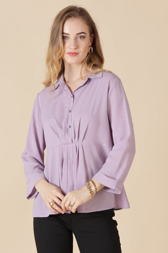 Gipsy Lilac Georgette Tunic