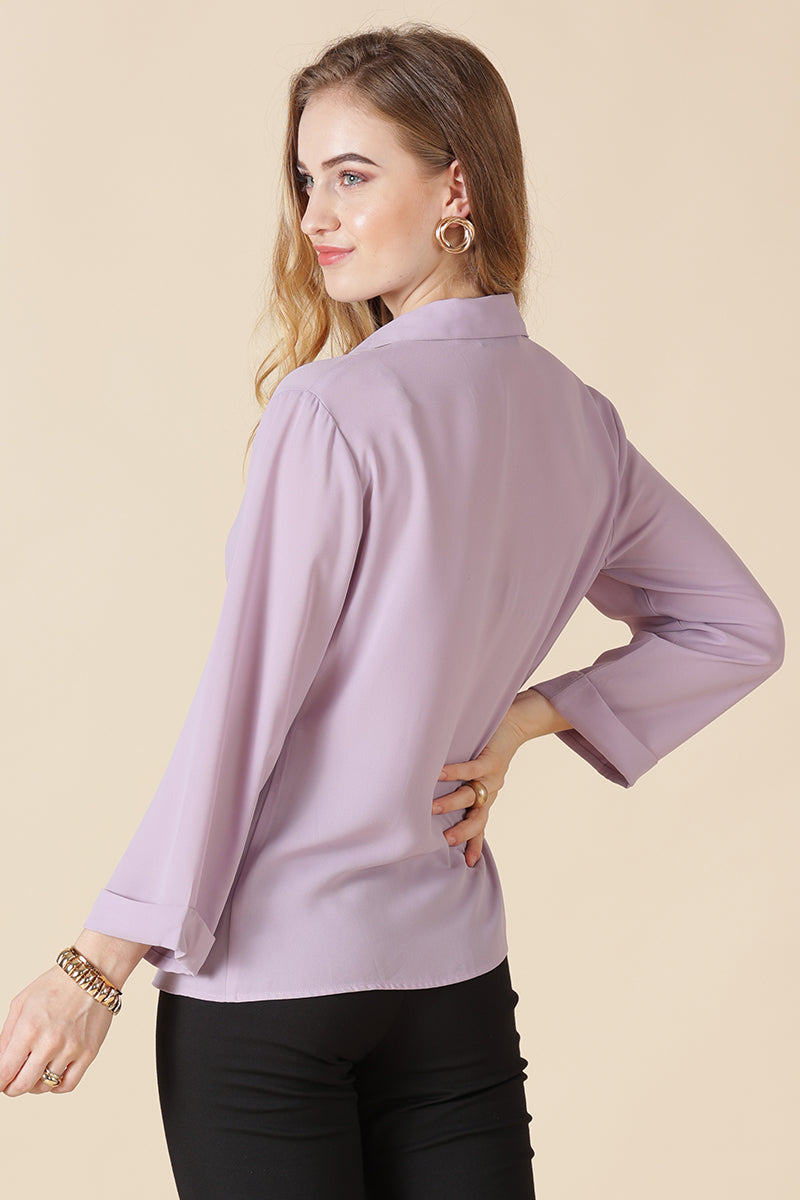 Gipsy Lilac Georgette Tunic