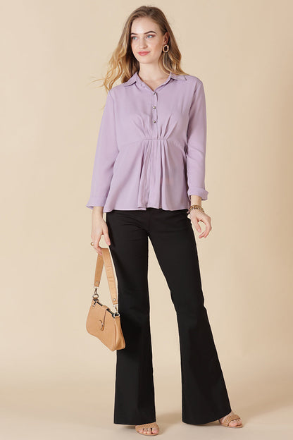 Gipsy Lilac Georgette Tunic