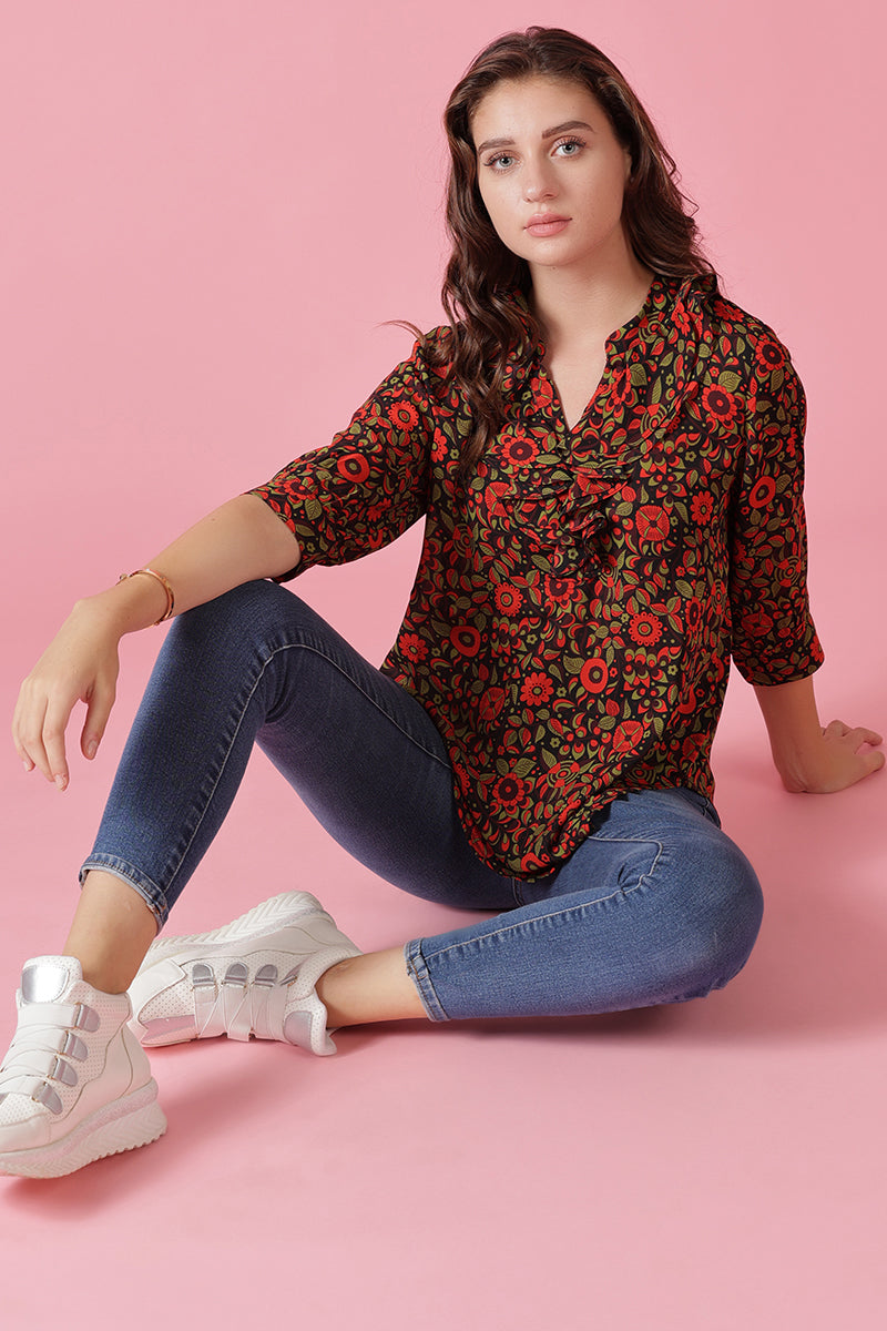 Gipsy Multi Georgette Tunic