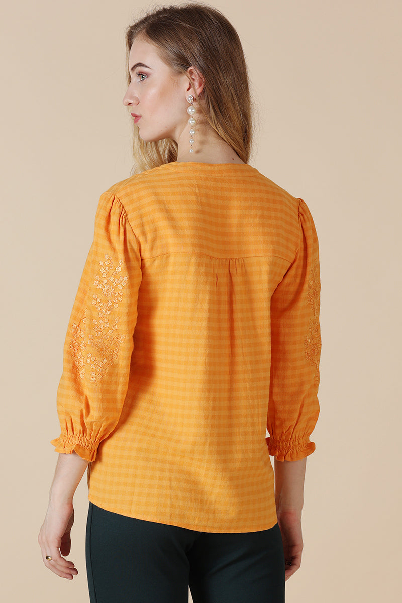 Gipsy Mustard Cotton Tunic
