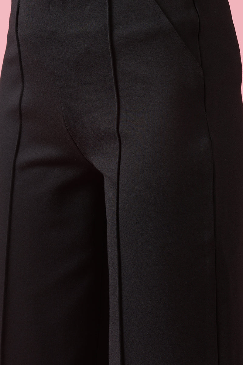 Gipsy Black Fashion NR Knit Cullotes