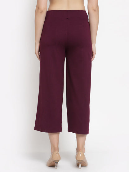 Gipsy Wine Casual NR Knit Culottes