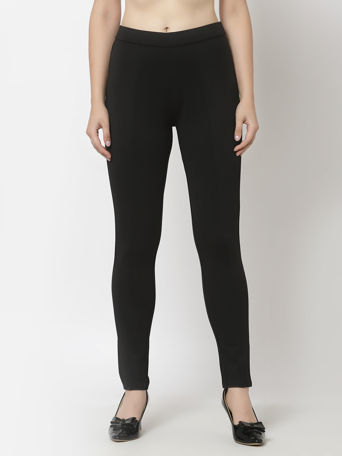 Gipsy Black Fashion NR Knit Jeggiing
