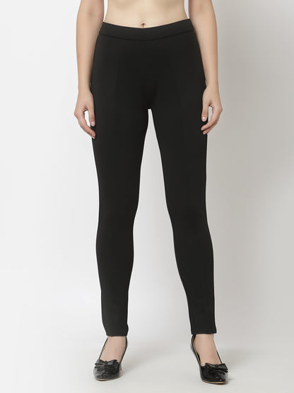 Gipsy Black Fashion NR Knit Jeggiing