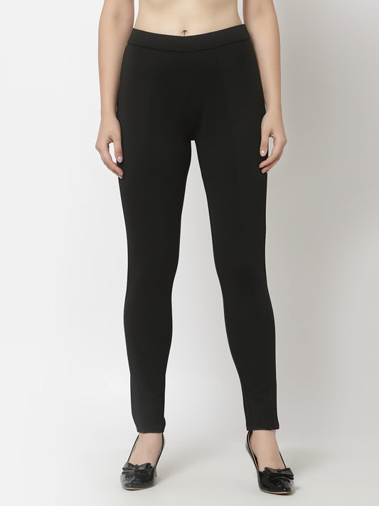 Gipsy Black Fashion NR Knit Jeggiing