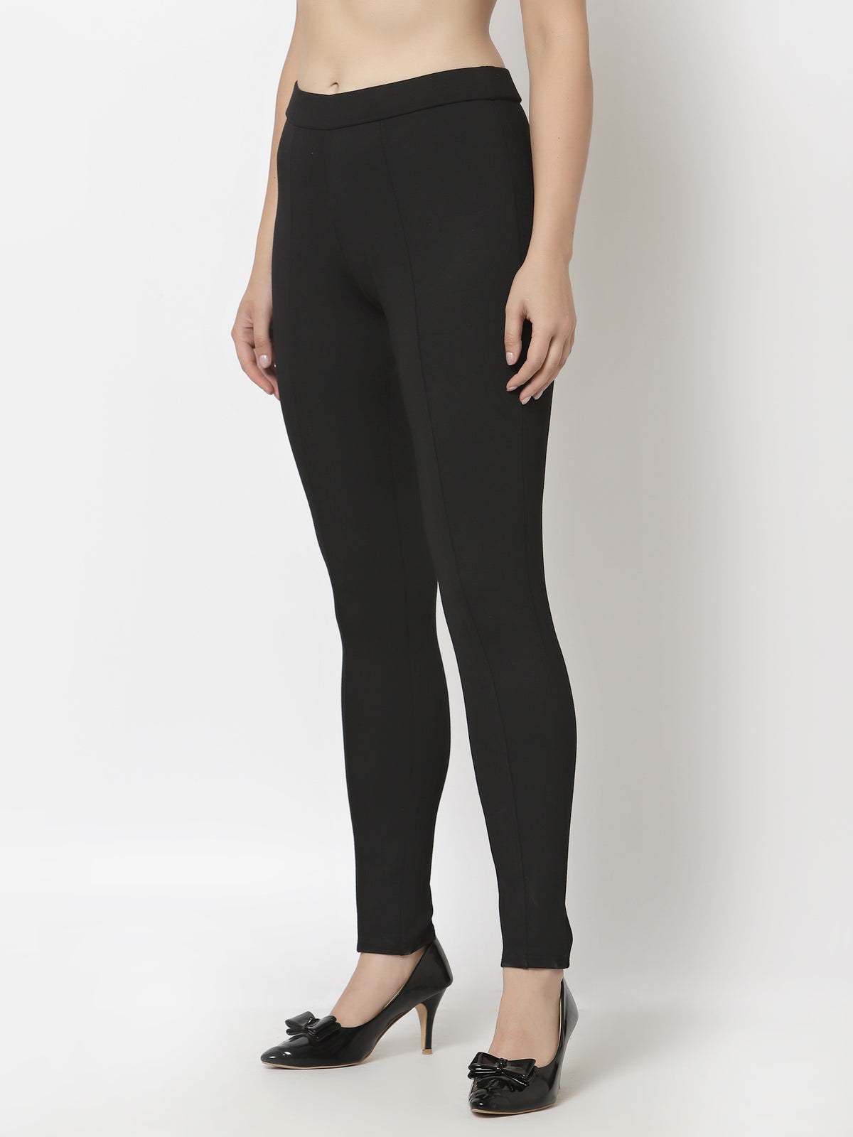 Gipsy Black Fashion NR Knit Jeggiing