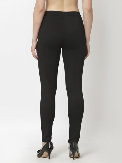 Gipsy Black Fashion NR Knit Jeggiing