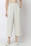 Gipsy Beige Fashion Cotton Pant