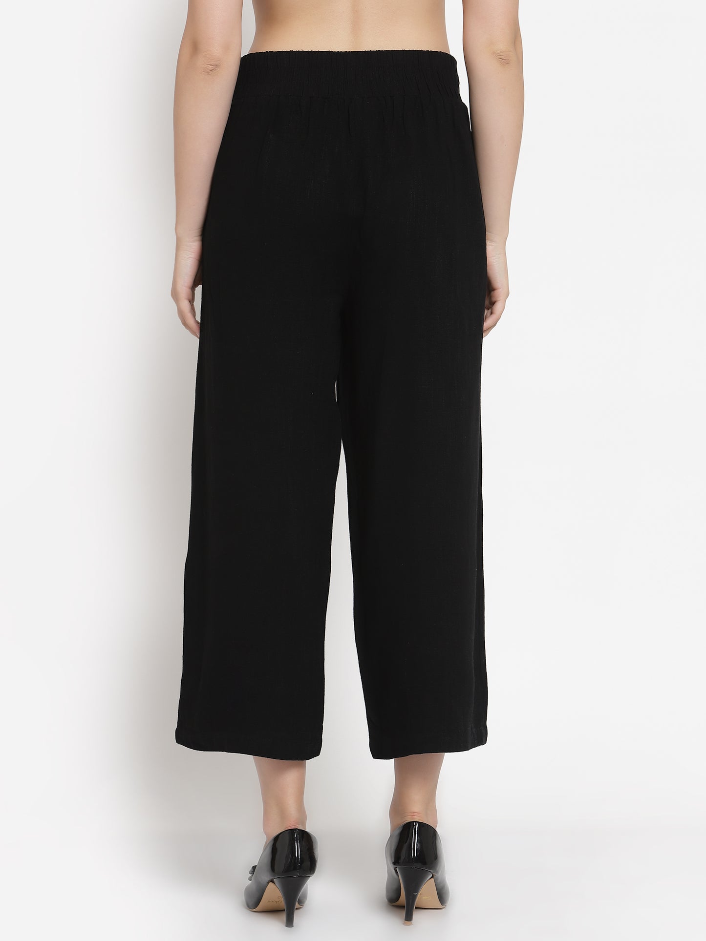 Gipsy Black Fashion Cotton Pant