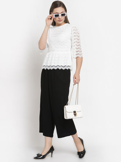 Gipsy Black Fashion Cotton Pant