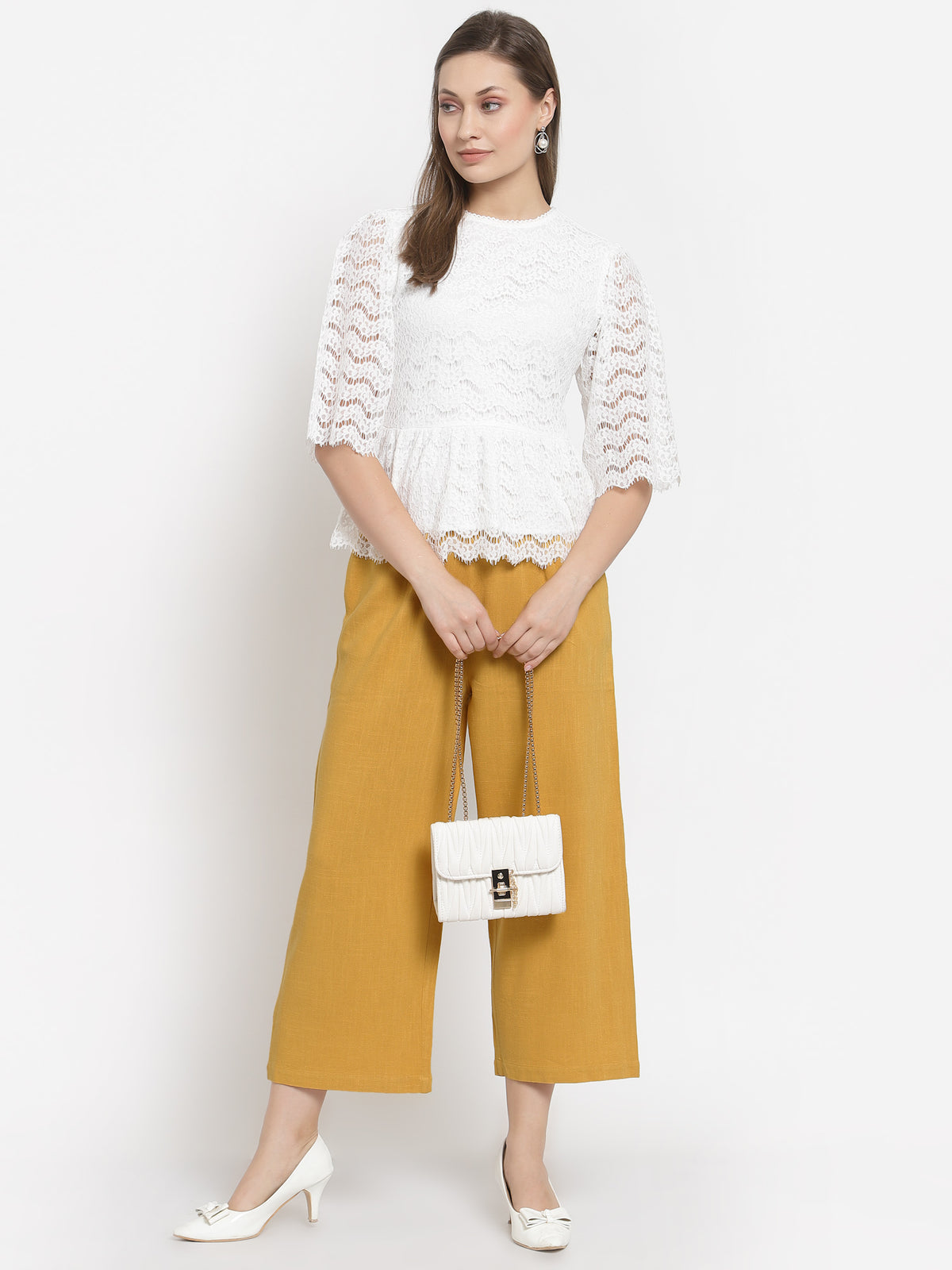 Gipsy Mustard Fashion Cotton Pant