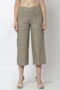 Gipsy Khaki Fashion Linen Pant