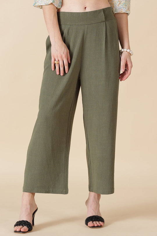 Gipsy Olive Cotton Ladies Pant