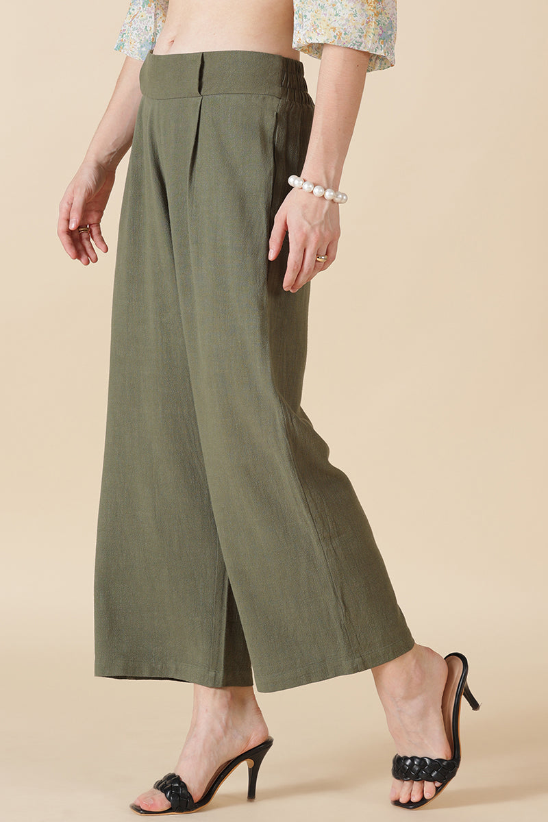 Gipsy Olive Cotton Ladies Pant