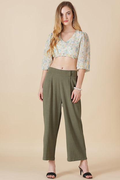 Gipsy Olive Cotton Ladies Pant