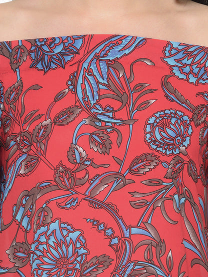 Gipsy Red Fashion Blouse