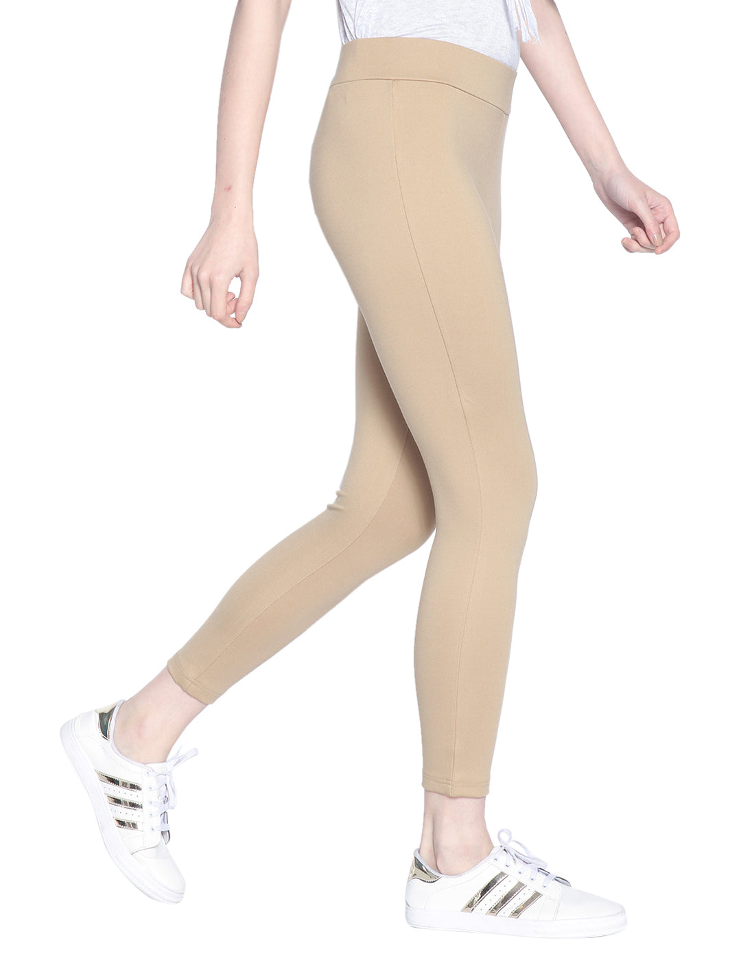 Gipsy Beige Casual NR Knit Jegging