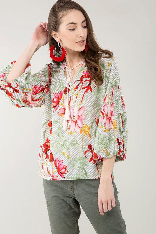 Gipsy Beige Fashion Tunic