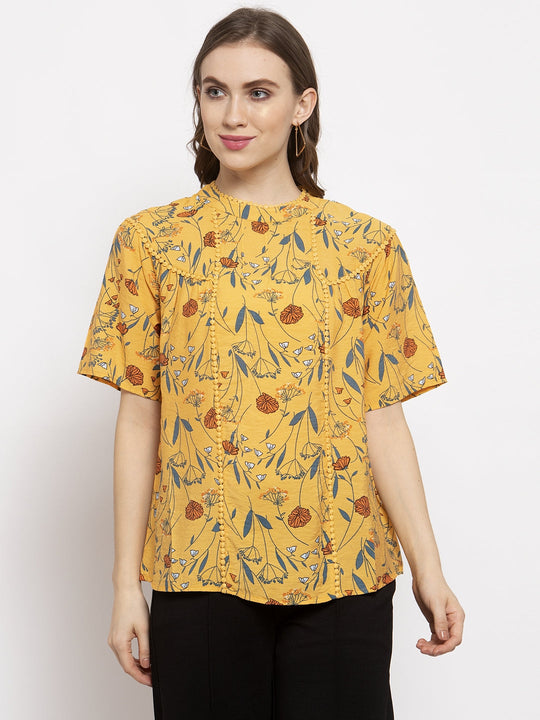 Gipsy Mustard Fashion Blouse
