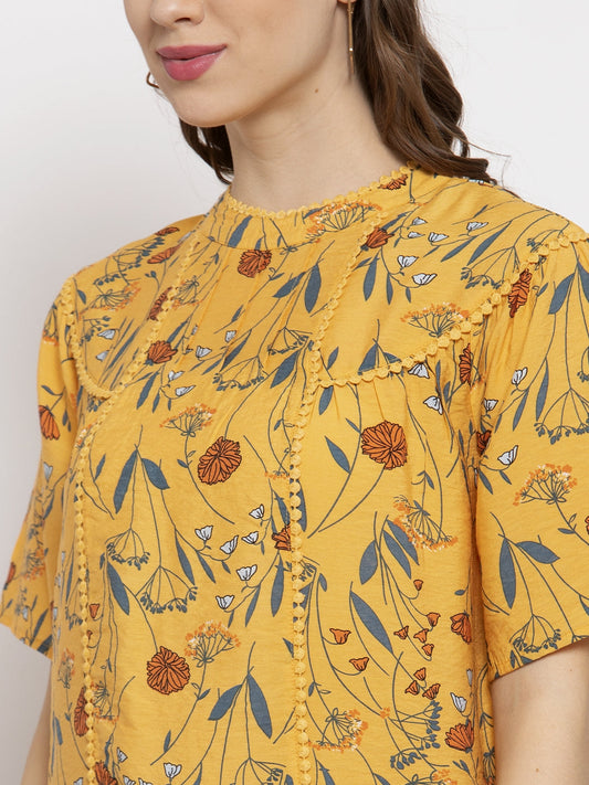 Gipsy Mustard Fashion Blouse